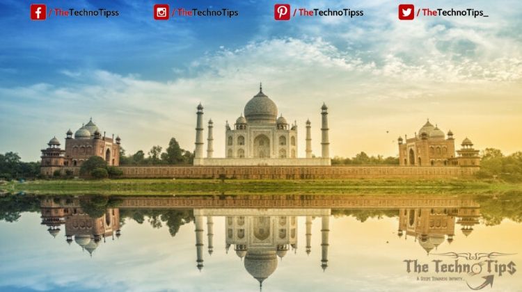In this image the wonder of world The Taj Mahal-Tours Travel Agency India-thetechnotips